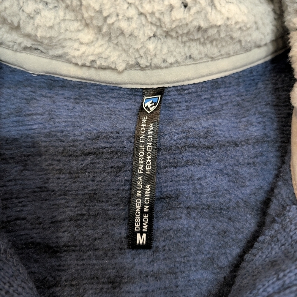 Kuhl Blue Half-Zip Women's M Sweater Pullover Preppy Outdoor - Picture 3 of 7
